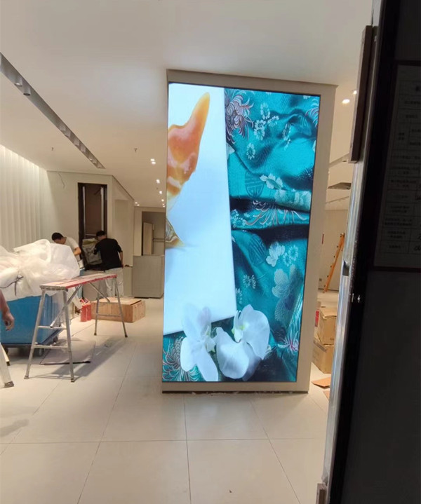 广宗商场门店转角LED显示屏